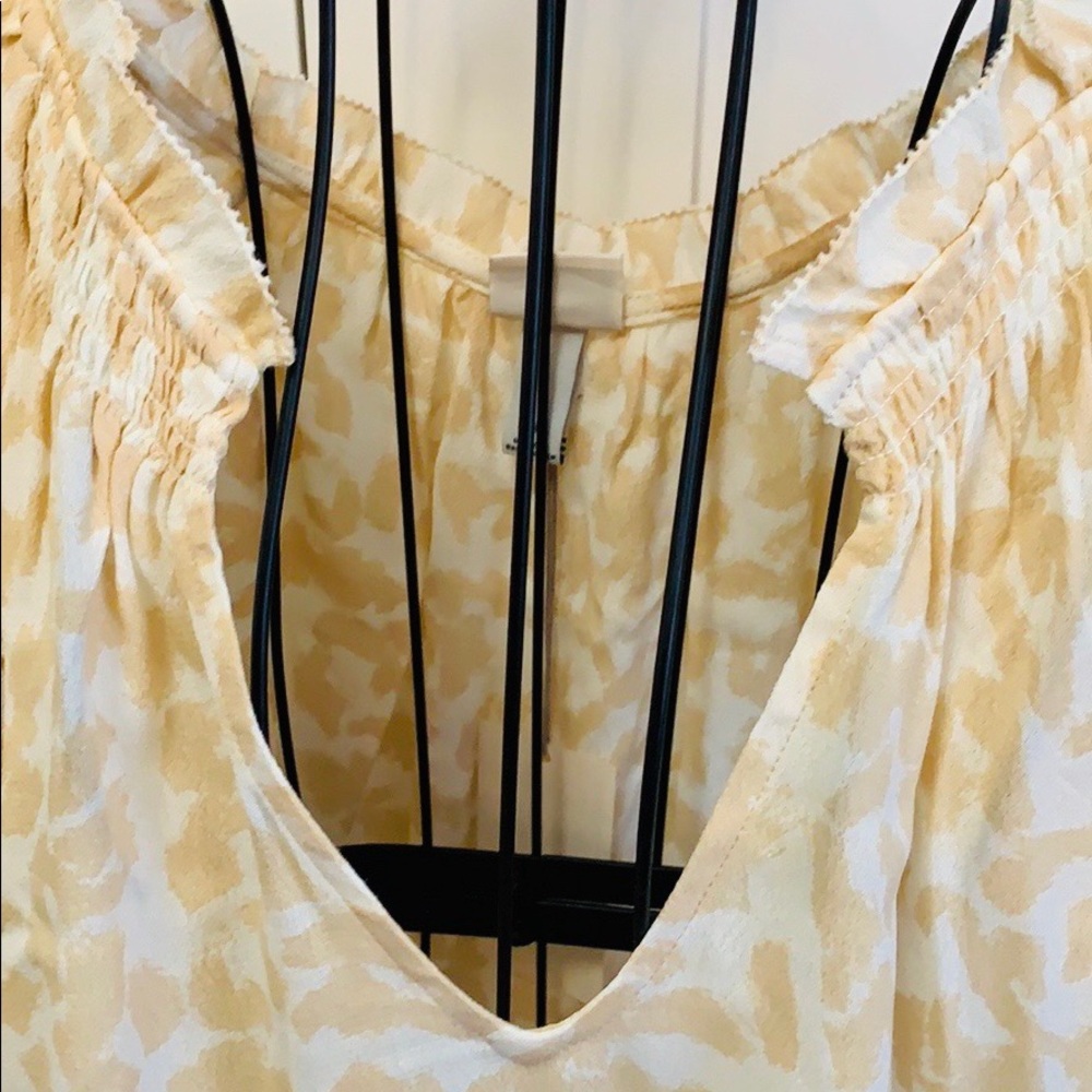 NEW! A New Day Cream Leopard Print Top - Picture 3 of 5